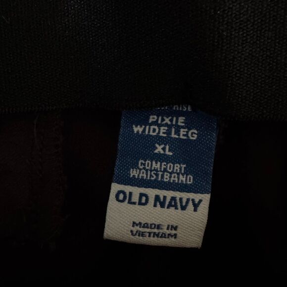 New Old Navy High-Waisted Pull-On Pixie Super Wide-Leg Pants Women's Size XL - Picture 5 of 9